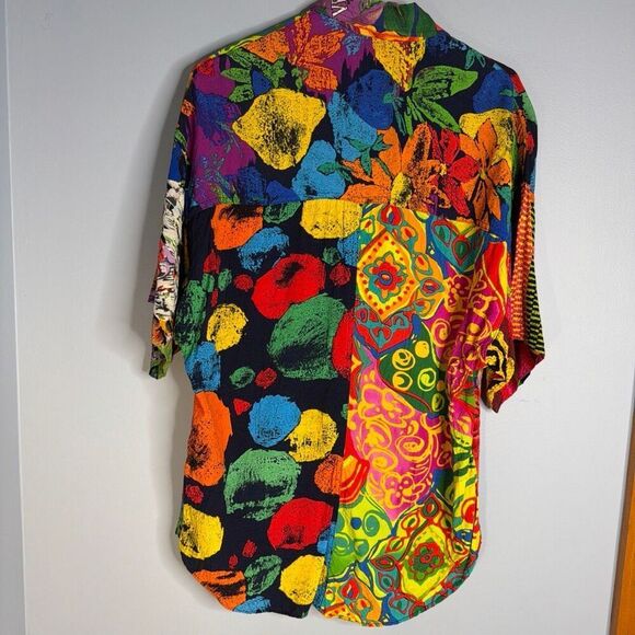 Jams World Other - Jams World 1980’s Team Honolulu Surf Line Hawaiian Shirt Small